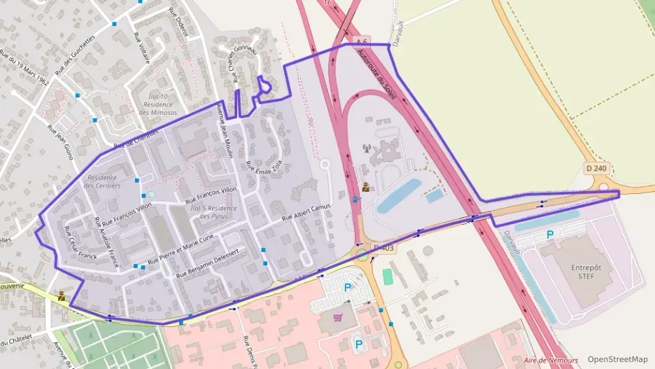 Appartement 73 m² quatre pièces à vendre à Nemours Appartement 73 m² quatre pièces à vendre à Nemours