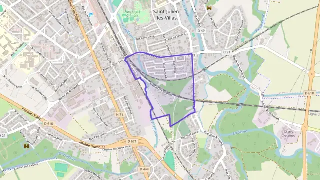 Appartement 44 m² deux pieces à vendre à Saint-Julien-les-Villas