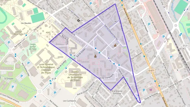 Appartement 82 m² quatre pièces à vendre à Troyes