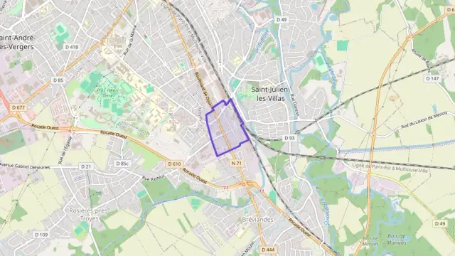 Appartement 54 m² trois pièces à vendre à Saint-Julien-les-Villas