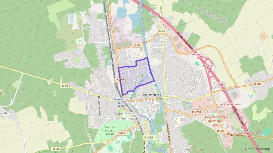 Appartement 55 m² deux pieces à vendre à Nemours