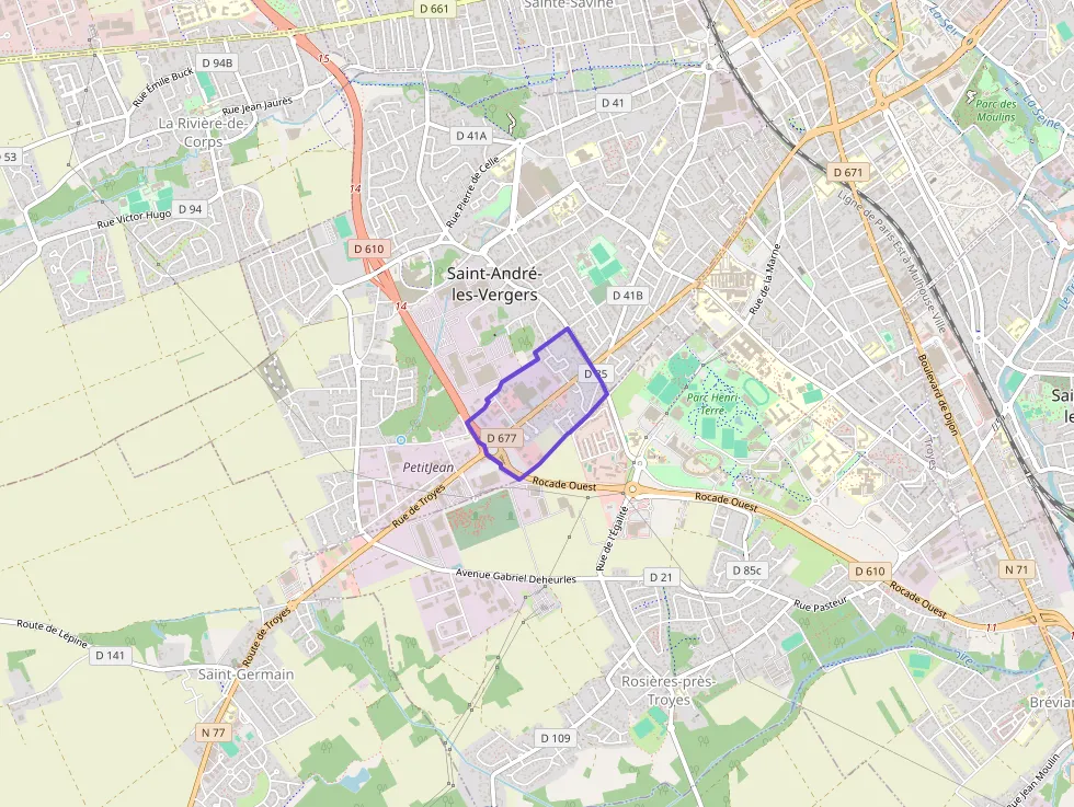 Appartement 70 m² trois pièces à vendre à Saint-André-les-Vergers