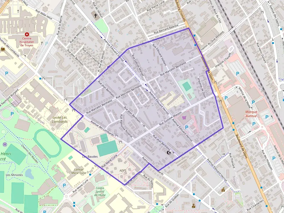 Appartement 59 m² trois pièces à vendre à Troyes