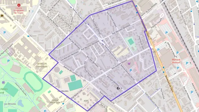 Appartement 59 m² trois pièces à vendre à Troyes