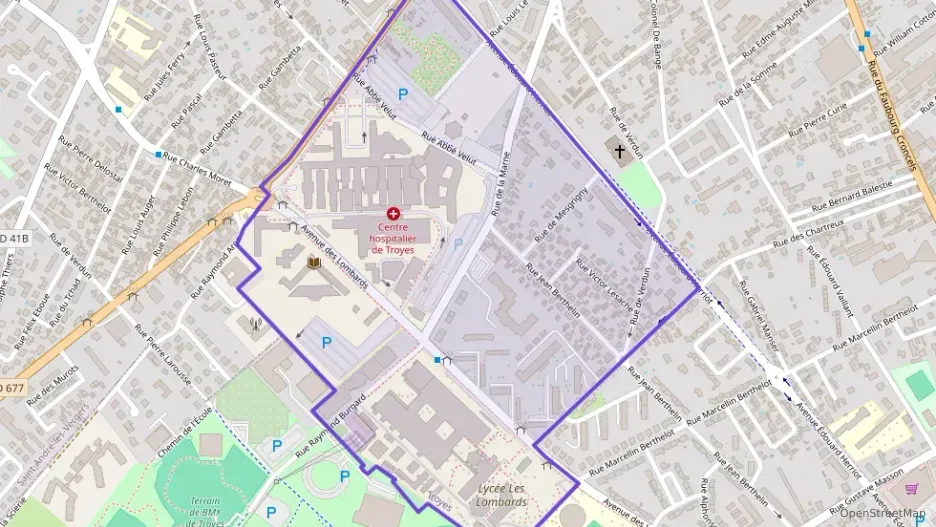 Appartement 40 m² deux pieces à vendre à Troyes