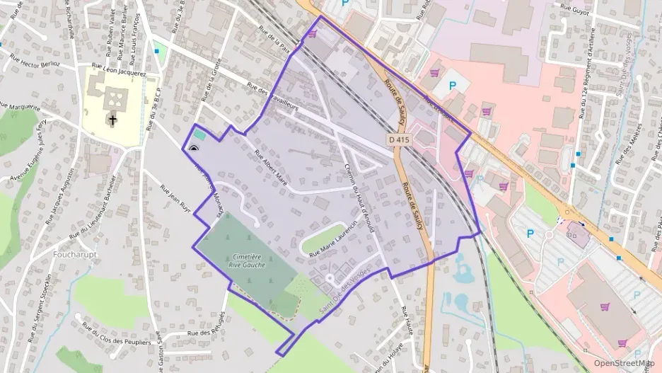 Appartement 90 m² cinq pièces à vendre à Saint-Dié-des-Vosges