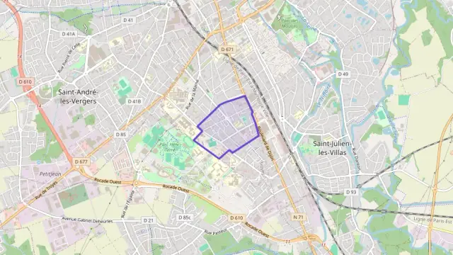 Appartement 58 m² trois pièces à vendre à Troyes