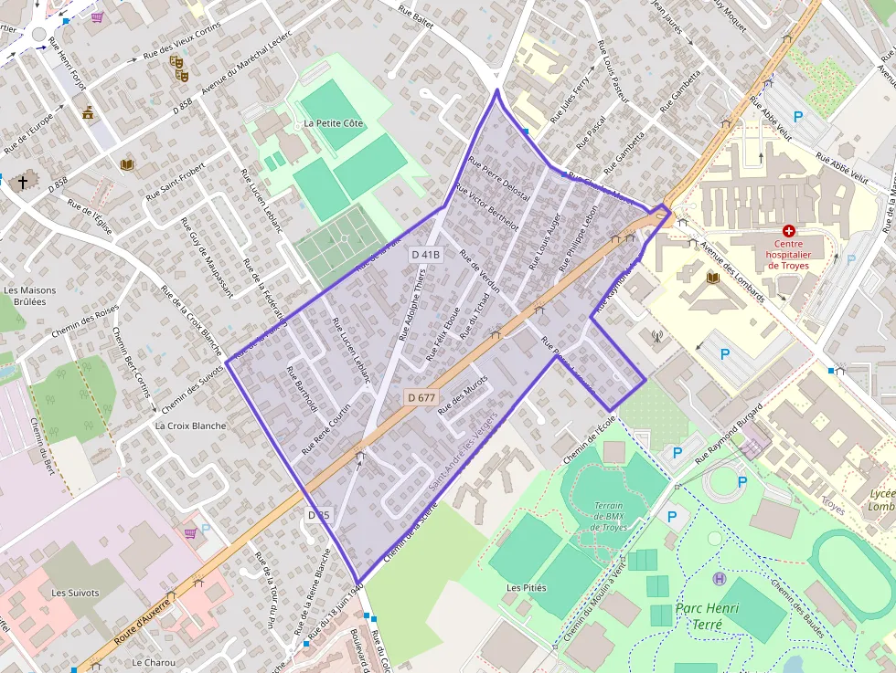 Appartement 55 m² trois pièces à vendre à Saint-André-les-Vergers