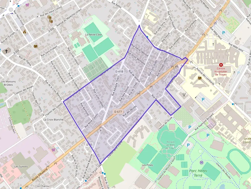 Appartement 55 m² trois pièces à vendre à Saint-André-les-Vergers