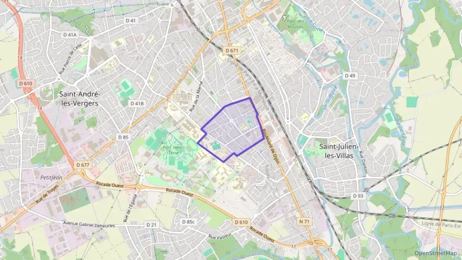 Appartement 72 m² trois pièces à vendre à Troyes Appartement 72 m² trois pièces à vendre à Troyes