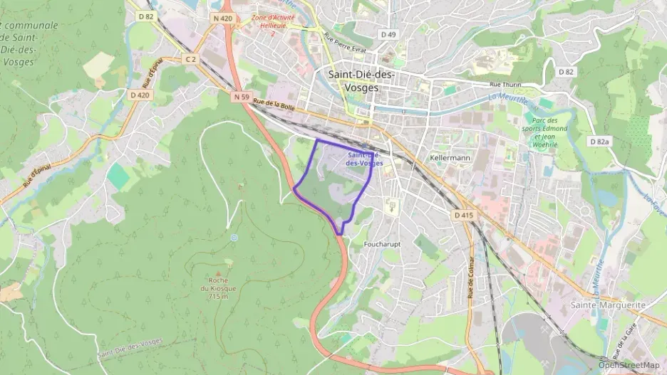 Appartement 147 m² trois pièces à vendre à Saint-Dié-des-Vosges Appartement 147 m² trois pièces à vendre à Saint-Dié-des-Vosges