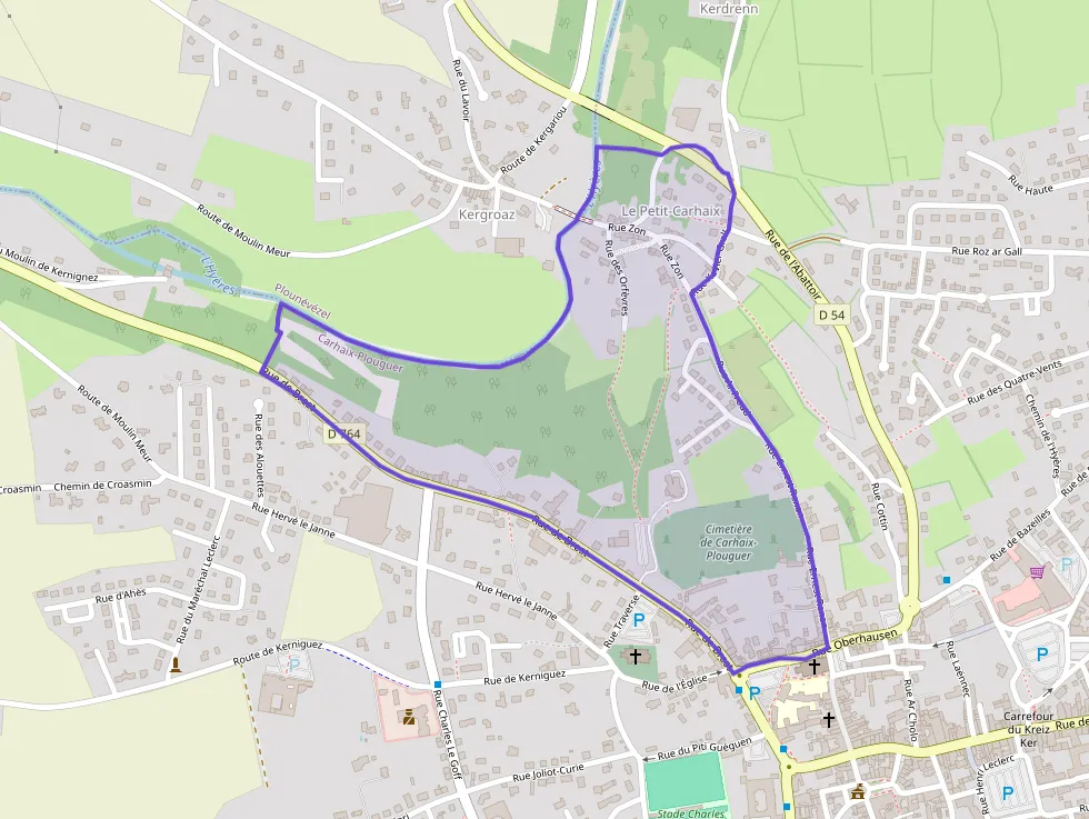 Appartement 60 m² trois pièces à vendre à Carhaix-Plouguer