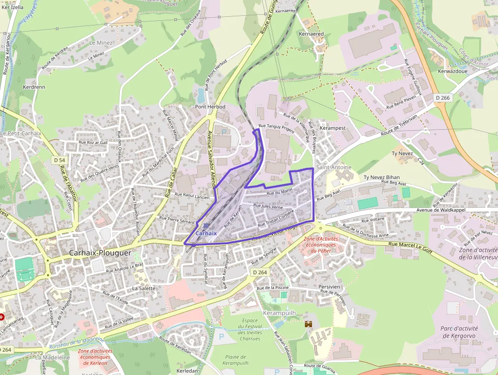 Appartement 66 m² deux pieces à vendre à Carhaix-Plouguer