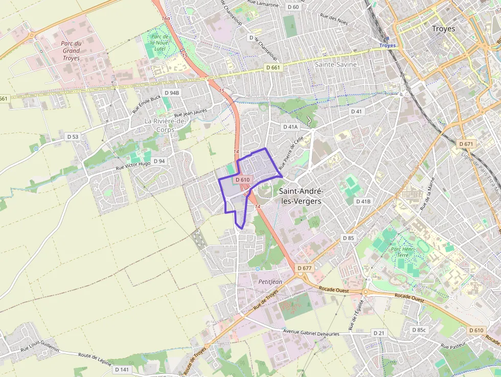 Appartement 56 m² trois pièces à vendre à Saint-André-les-Vergers