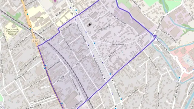 Appartement 40 m² deux pieces à vendre à Troyes