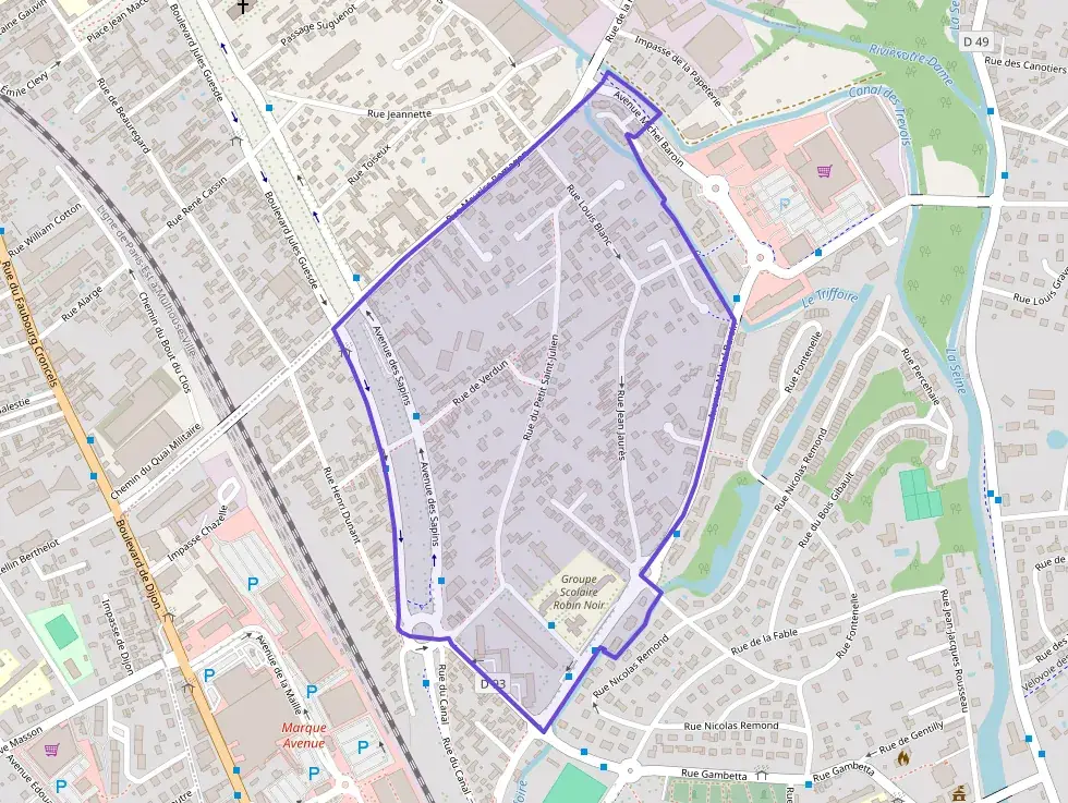 Appartement 80 m² quatre pièces à vendre à Saint-Julien-les-Villas