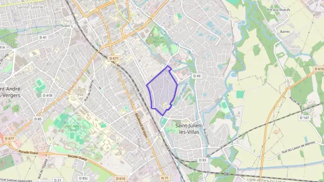 Appartement 80 m² quatre pièces à vendre à Saint-Julien-les-Villas