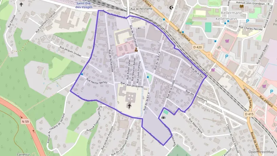 Appartement 66 m² trois pièces à vendre à Saint-Dié-des-Vosges Appartement 66 m² trois pièces à vendre à Saint-Dié-des-Vosges