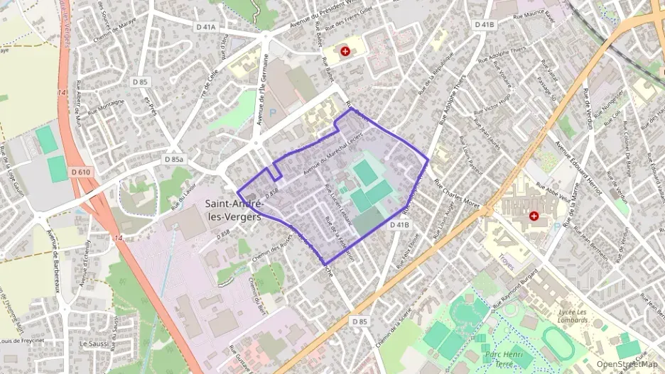 Appartement 62 m² trois pièces à vendre à Saint-André-les-Vergers