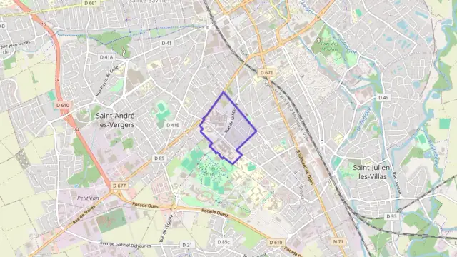 Appartement 61 m² trois pièces à vendre à Troyes