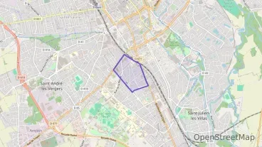 Appartement 45 m² deux pieces à vendre à Troyes