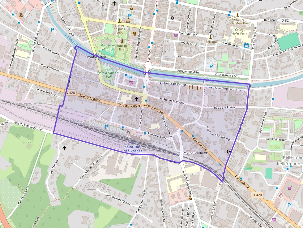 Appartement 51 m² trois pièces à vendre à Saint-Dié-des-Vosges Appartement 51 m² trois pièces à vendre à Saint-Dié-des-Vosges