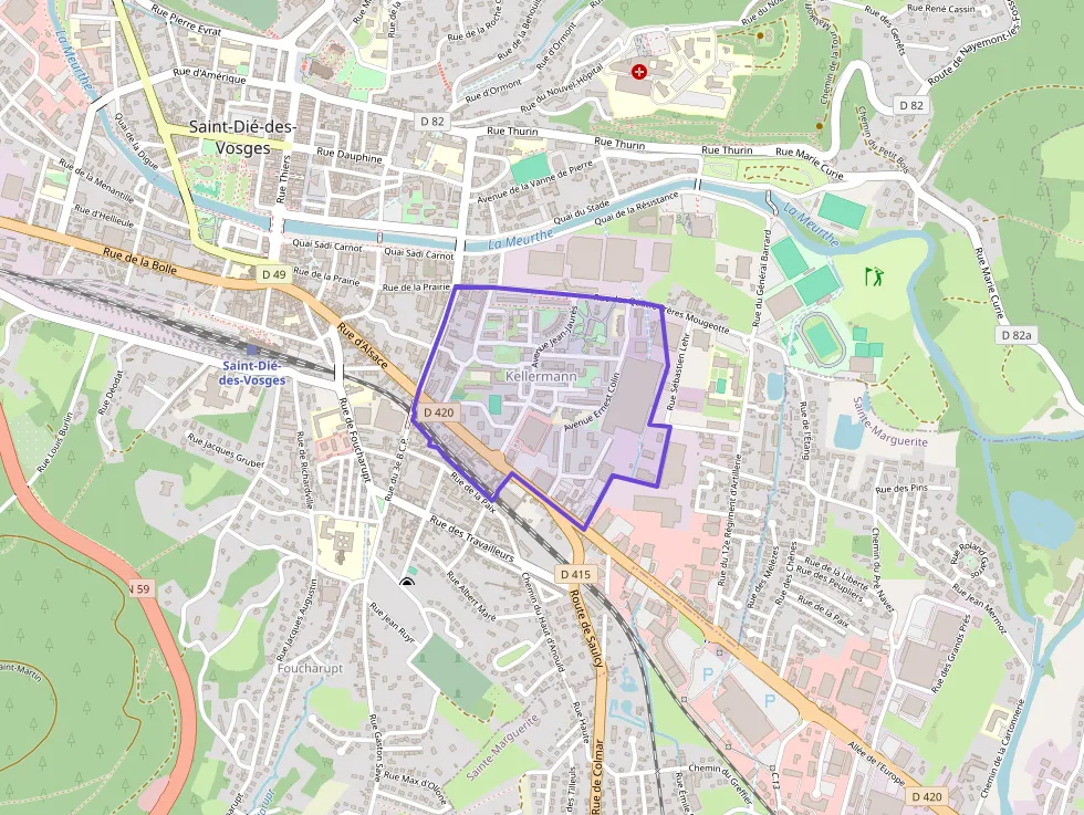 Appartement 73 m² quatre pièces à vendre à Saint-Dié-des-Vosges