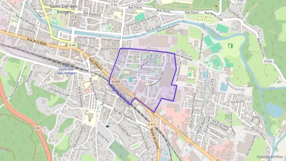 Appartement 73 m² quatre pièces à vendre à Saint-Dié-des-Vosges Appartement 73 m² quatre pièces à vendre à Saint-Dié-des-Vosges