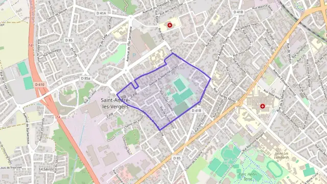 Appartement 44 m² deux pieces à vendre à Saint-André-les-Vergers