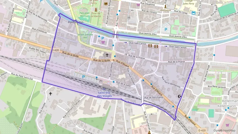 Appartement 84 m² quatre pièces à vendre à Saint-Dié-des-Vosges Appartement 84 m² quatre pièces à vendre à Saint-Dié-des-Vosges