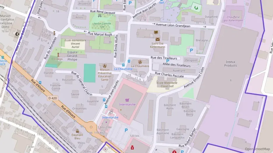 Appartement 66 m² quatre pièces à vendre à Saint-Dié-des-Vosges