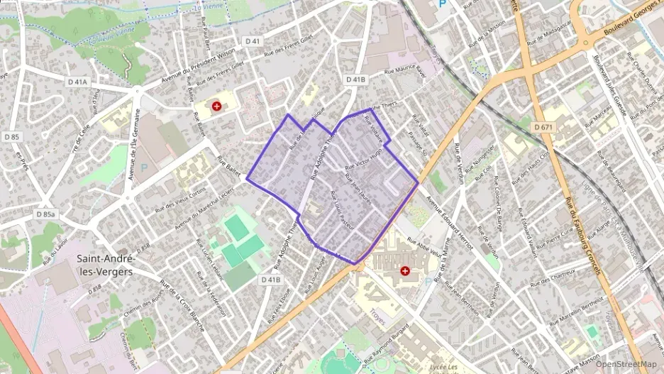 Appartement 64 m² trois pièces à vendre à Saint-André-les-Vergers