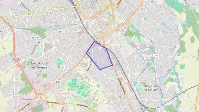 Appartement 32 m² deux pieces à vendre à Troyes