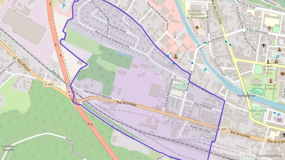 Appartement 56 m² quatre pièces à vendre à Saint-Dié-des-Vosges