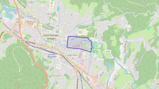 Appartement 70 m² trois pièces à vendre à Saint-Dié-des-Vosges