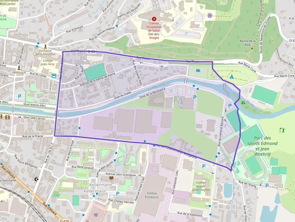 Appartement 70 m² trois pièces à vendre à Saint-Dié-des-Vosges