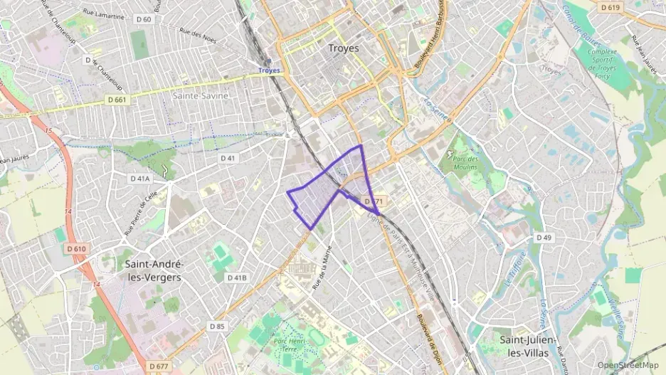 Appartement 48 m² deux pieces à vendre à Troyes Appartement 48 m² deux pieces à vendre à Troyes