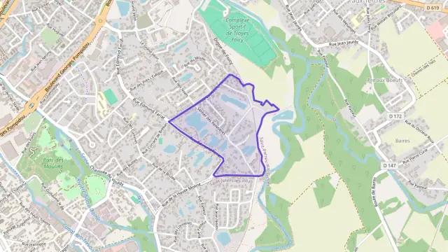 Appartement 75 m² quatre pièces à vendre à Troyes