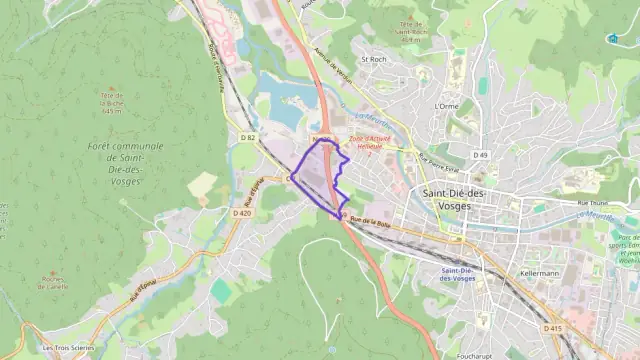 Appartement 92 m² quatre pièces à vendre à Saint-Dié-des-Vosges