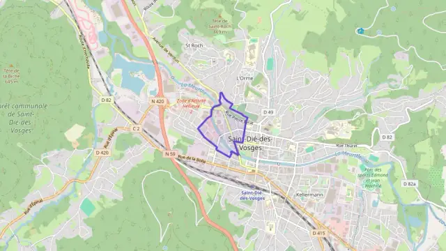 Appartement 67 m² trois pièces à vendre à Saint-Dié-des-Vosges