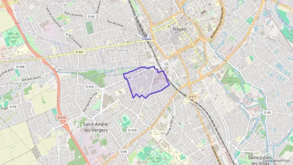 Appartement 51 m² deux pieces à vendre à Saint-André-les-Vergers