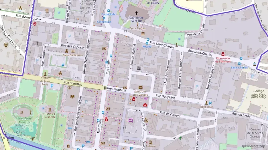 Appartement 58 m² trois pièces à vendre à Saint-Dié-des-Vosges Appartement 58 m² trois pièces à vendre à Saint-Dié-des-Vosges