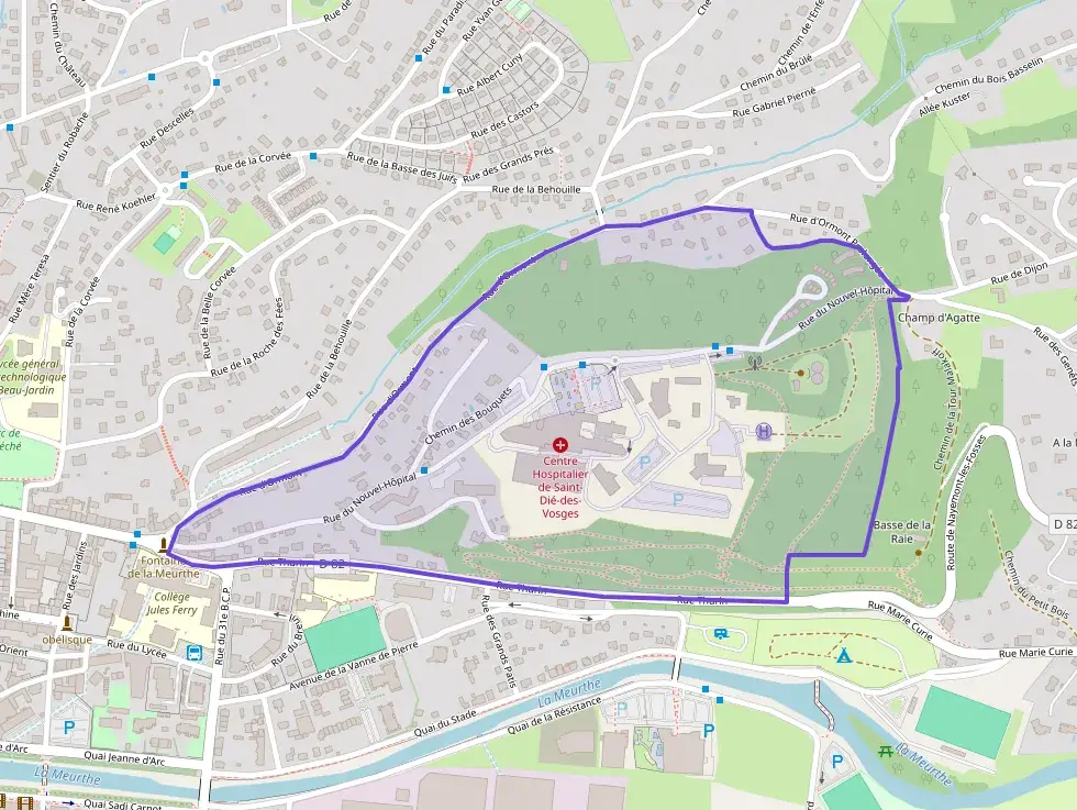 Appartement 55 m² trois pièces à vendre à Saint-Dié-des-Vosges