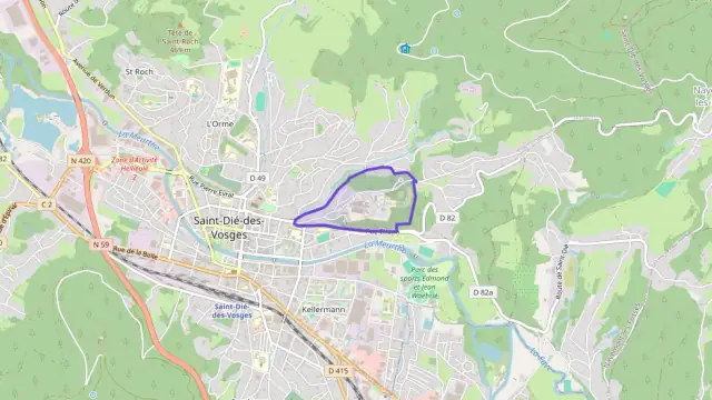 Appartement 55 m² trois pièces à vendre à Saint-Dié-des-Vosges