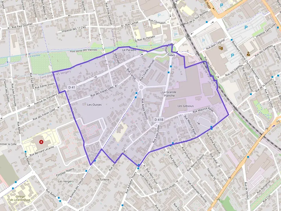 Appartement 53 m² deux pieces à vendre à Saint-André-les-Vergers