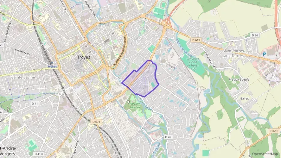 Appartement 58 m² trois pièces à vendre à Troyes Appartement 58 m² trois pièces à vendre à Troyes