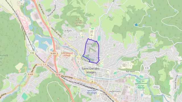 Appartement 76 m² quatre pièces à vendre à Saint-Dié-des-Vosges