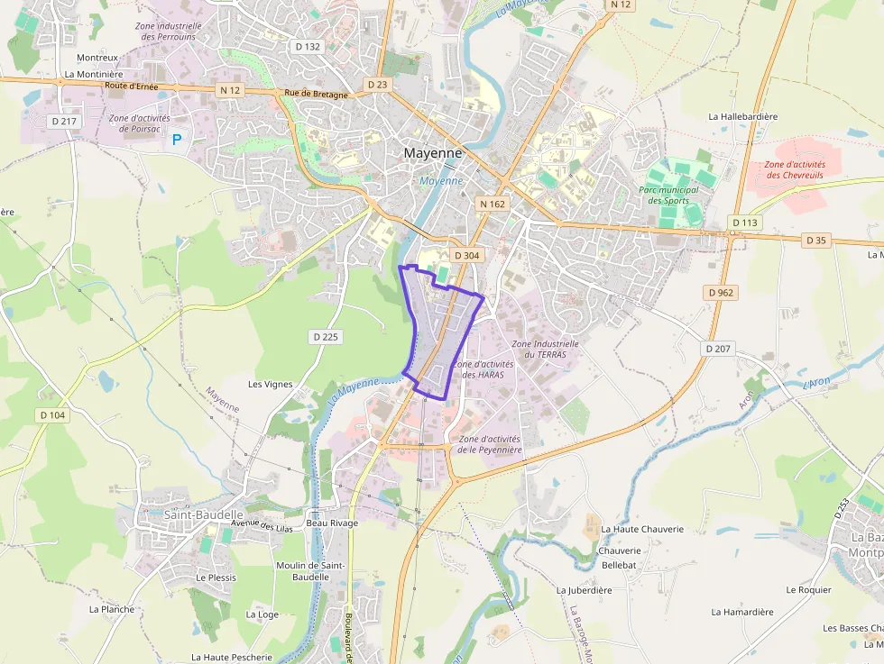 Appartement 84 m² quatre pièces à vendre à Mayenne