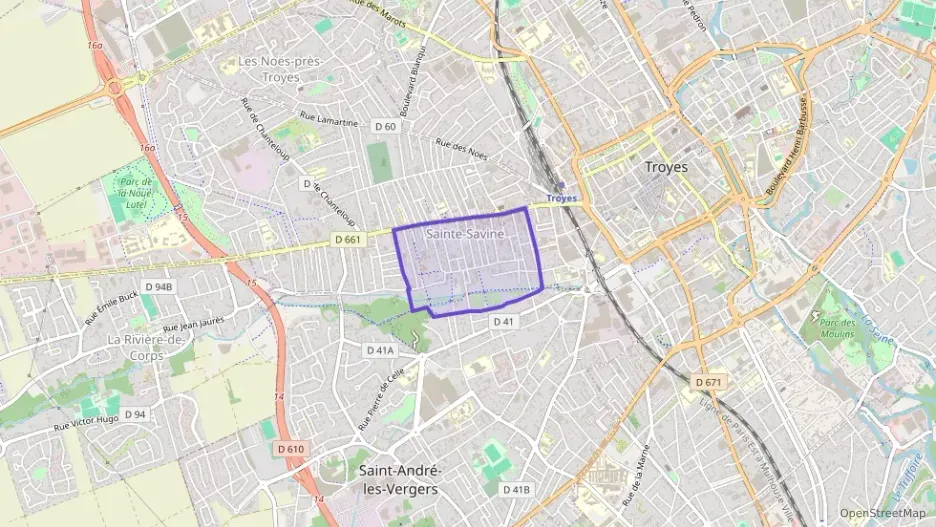 Appartement 68 m² trois pièces à vendre à Sainte-Savine