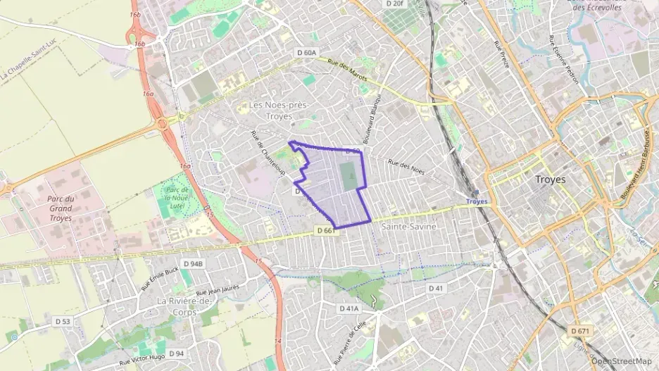 Appartement 45 m² deux pieces à vendre à Sainte-Savine Appartement 45 m² deux pieces à vendre à Sainte-Savine